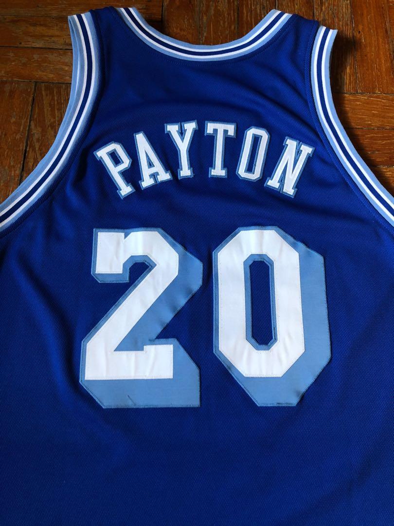 2003-04 Gary Payton Game Worn Los Angeles Lakers Throwback, Lot #50851