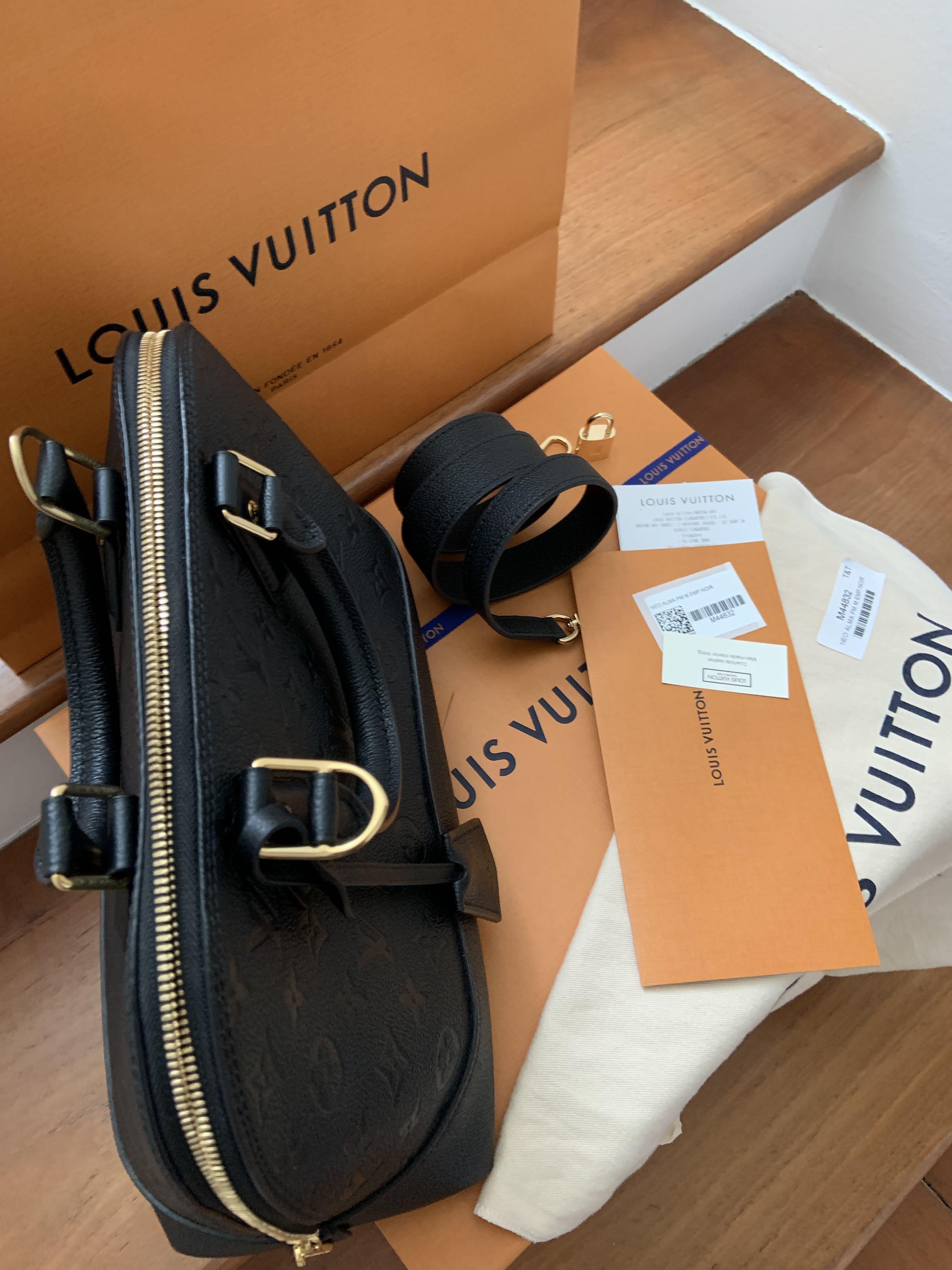 Preloved Louis Vuitton Monogram Empreinte Neo Alma PM Bag 051523