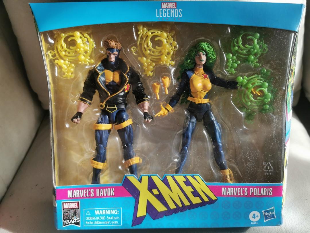 Marvel legends havok discount polaris 2 pack
