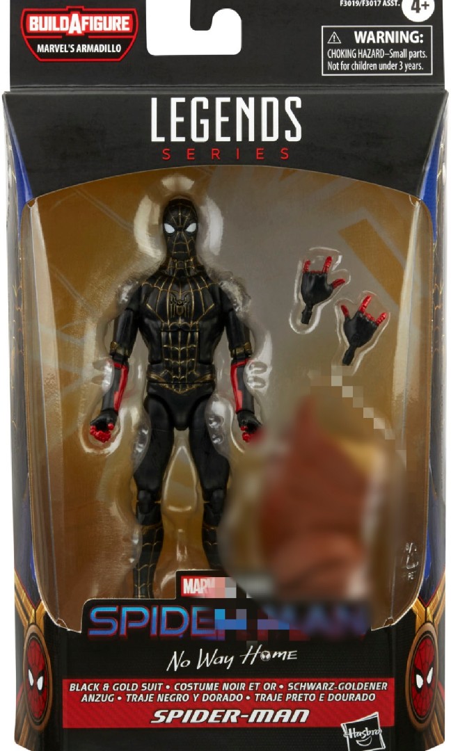Marvel Legends Spiderman Black Gold Suit, Hobbies & Toys, Collectibles &  Memorabilia, Fan Merchandise on Carousell