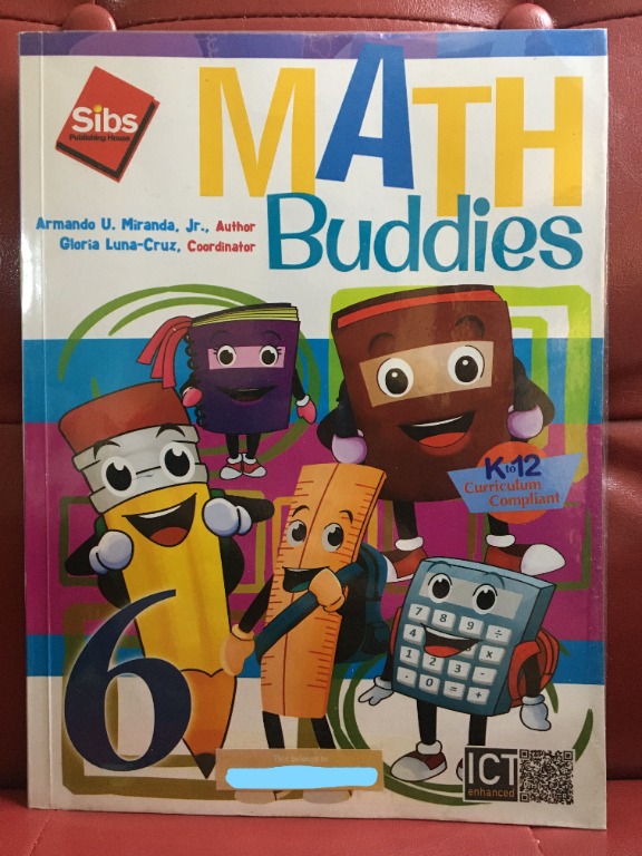 Math Buddies Grade 6, Hobbies & Toys, Books & Magazines, Textbooks on