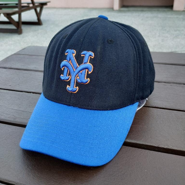 Black and hot sale blue mets hat