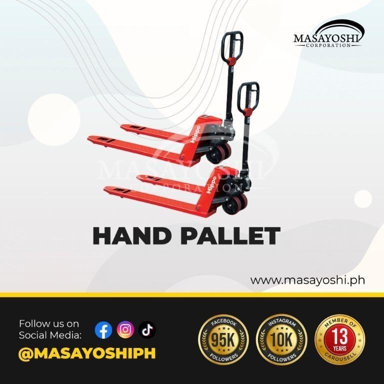 MHE Hand Pallet Truck HIPPO 30 Heavy Duty Equipment Trolley