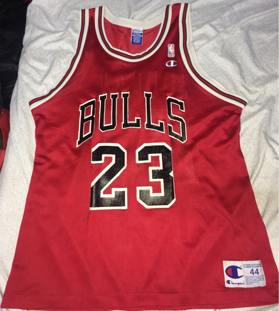 Michael jordan champion jersey shop
