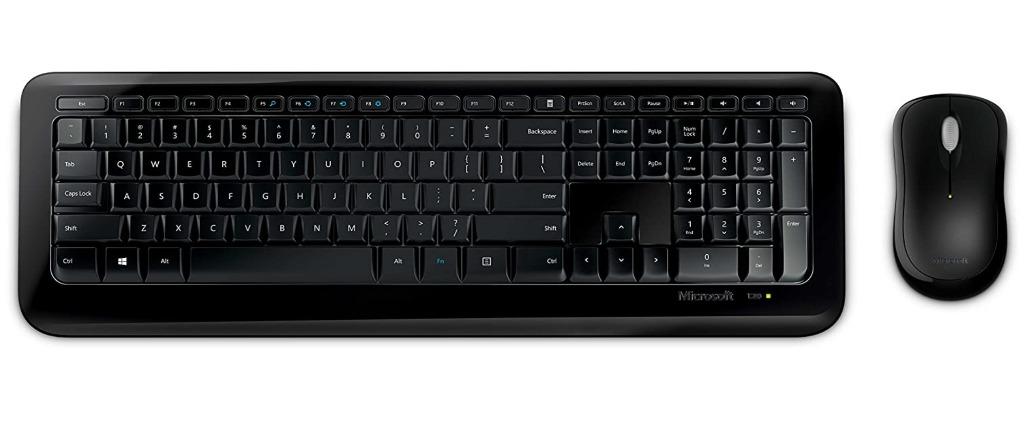 Microsoft Wireless Desktop 850 keyboard (Category: Computer Keyboard) located in Marikina City. Submitted by skowshop (Listing ID 1127997987, Image 1). Description: Enjoy the freedom and convenience of wireless technology. You can roam up to 15 feet away with a strong signal. Or, you can take the mouse separately to use with a laptop while traveling-the tiny transceiver conveniently snaps into the bottom of the mouse when it's time to pack up and