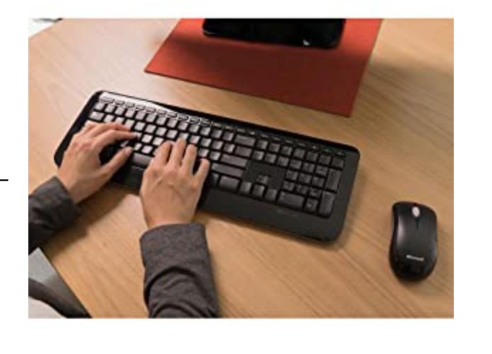 Microsoft Wireless Desktop 850 keyboard (Category: Computer Keyboard) located in Marikina City. Submitted by skowshop (Listing ID 1127997987, Image 2). Description: Enjoy the freedom and convenience of wireless technology. You can roam up to 15 feet away with a strong signal. Or, you can take the mouse separately to use with a laptop while traveling-the tiny transceiver conveniently snaps into the bottom of the mouse when it's time to pack up and