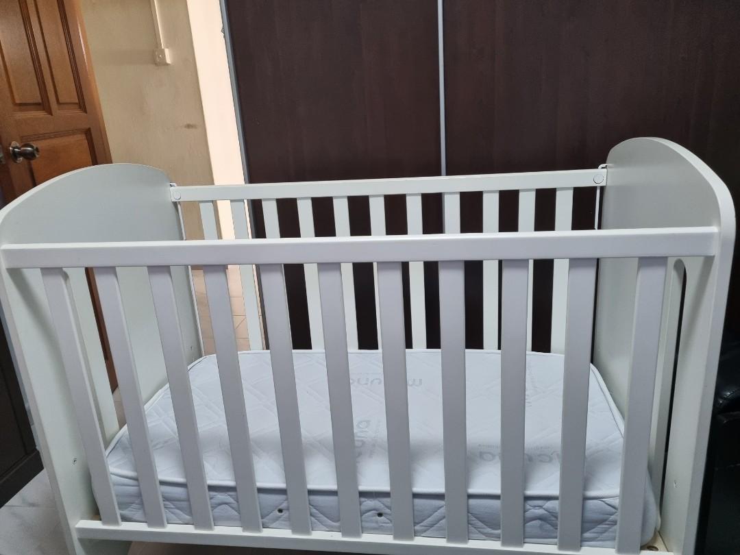 Micuna Cot and Mattress, Babies & Kids, Baby Nursery & Kids Furniture