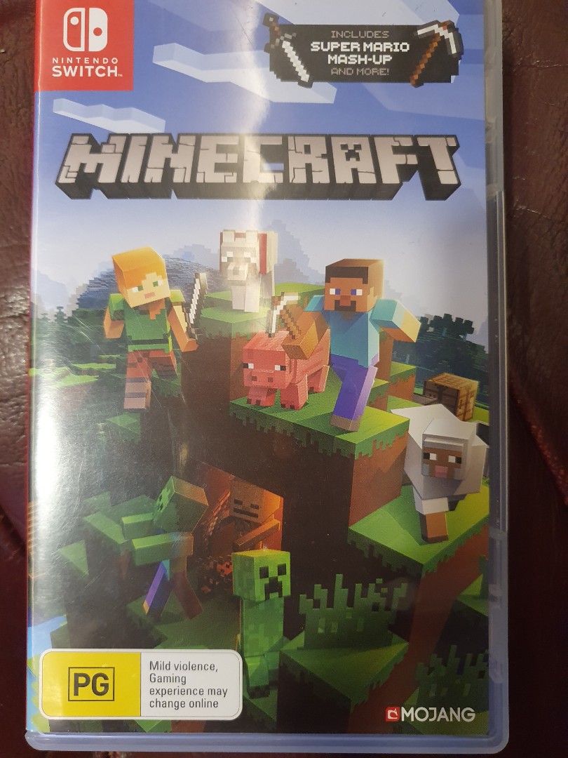 Minecraft switch, Video Gaming, Video Games, Nintendo on Carousell