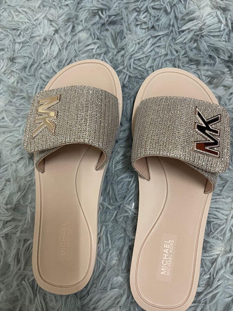 Mk slide on shoes store