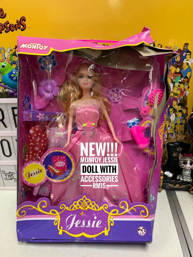 Montoy Jessie Doll, Babies & Kids, Babies & Kids Fashion on Carousell