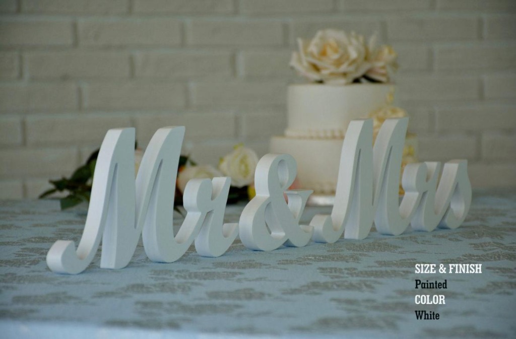 CUSTOM MR & MRS SIGN | WEDDING SIGN | SIGNAGE | DISPLAY | WEDDING ...