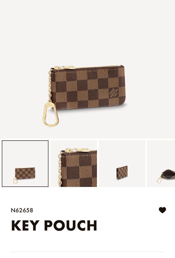 New LV key pouch card holder, Women's Fashion, Bags & Wallets, Wallets & Card Holders on Carousell
