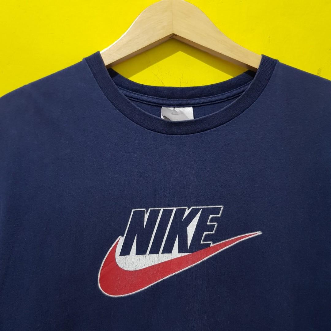 NIKE vintage logo built up t-shirt 