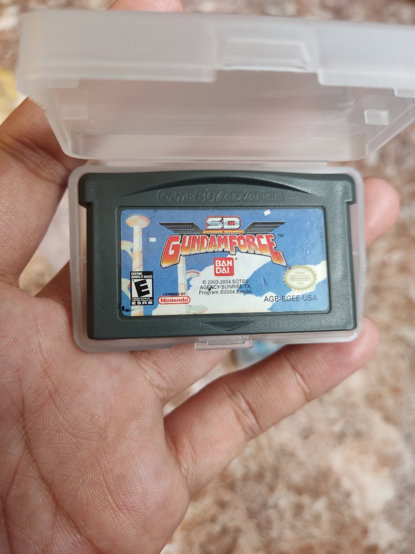 Nintendo GBA Gameboy Advance Cartridge GUNDAM FORCE SD (Authentic
