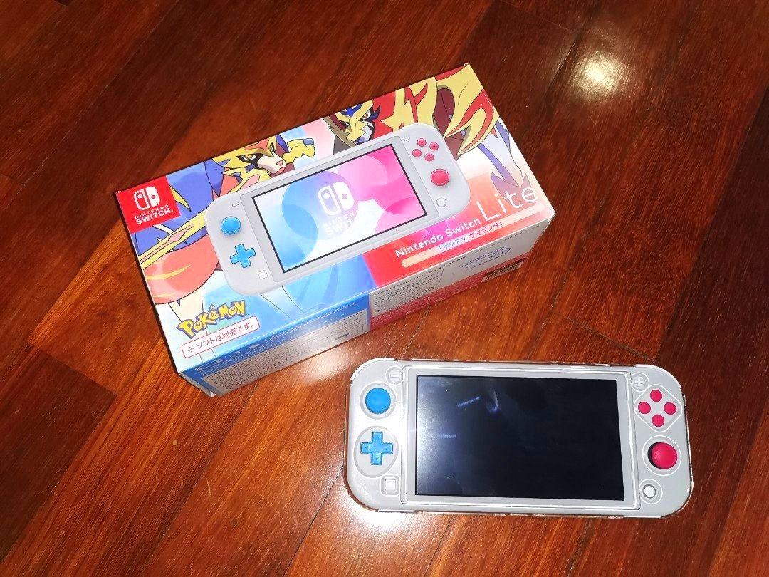Nintendo switch lite zacian and zamazenta edition pre order outlet