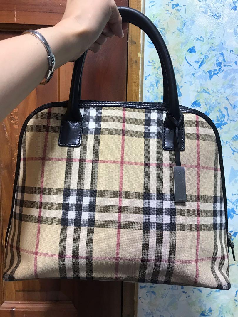 Sale‼️Authentic Burberry Alma style, Luxury, Bags & Wallets on