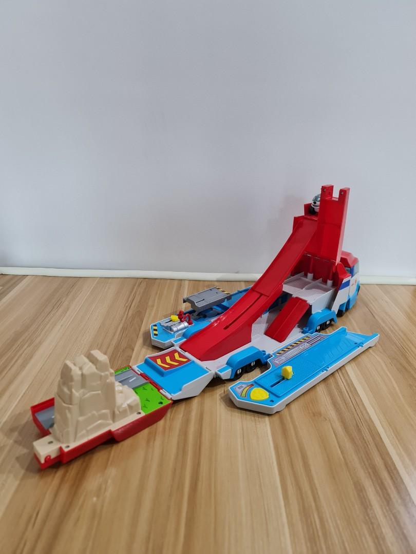paw patrol transformer truck