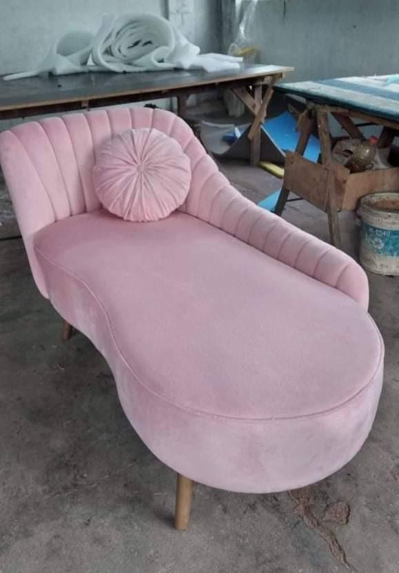 Pink 2 seater sofa loveseat (Category: Sofas) located in Manila. Submitted by dangs.collection (Listing ID 1127929222, Image 1). Description: PINK SOFA 2-SEATER LOVESEAT Like new custom made to order last October 2021. Designed & used only once for a film shoot. original price - 28,000PHP kept in storage, securely wrapped with Cling wrap while in storage pickup in Balagtas, Bulacan or can be shipped via LALAMOVE pick up in Pasig can be arranged.