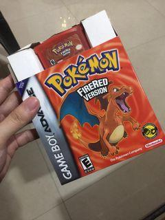 Pokemon Fire Red (GBA) Gameboy Advance