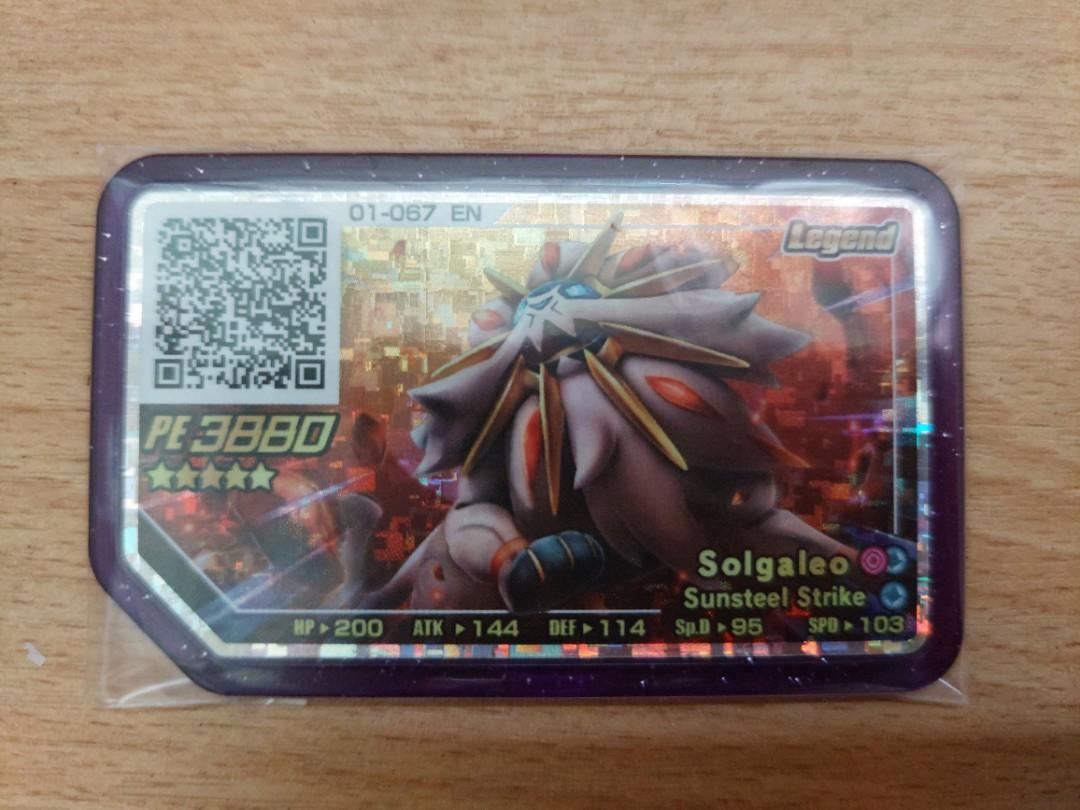 Pokemon Gaole Ga Ole 5 Star Solgaleo Singapore Hobbies Toys Toys Games On Carousell