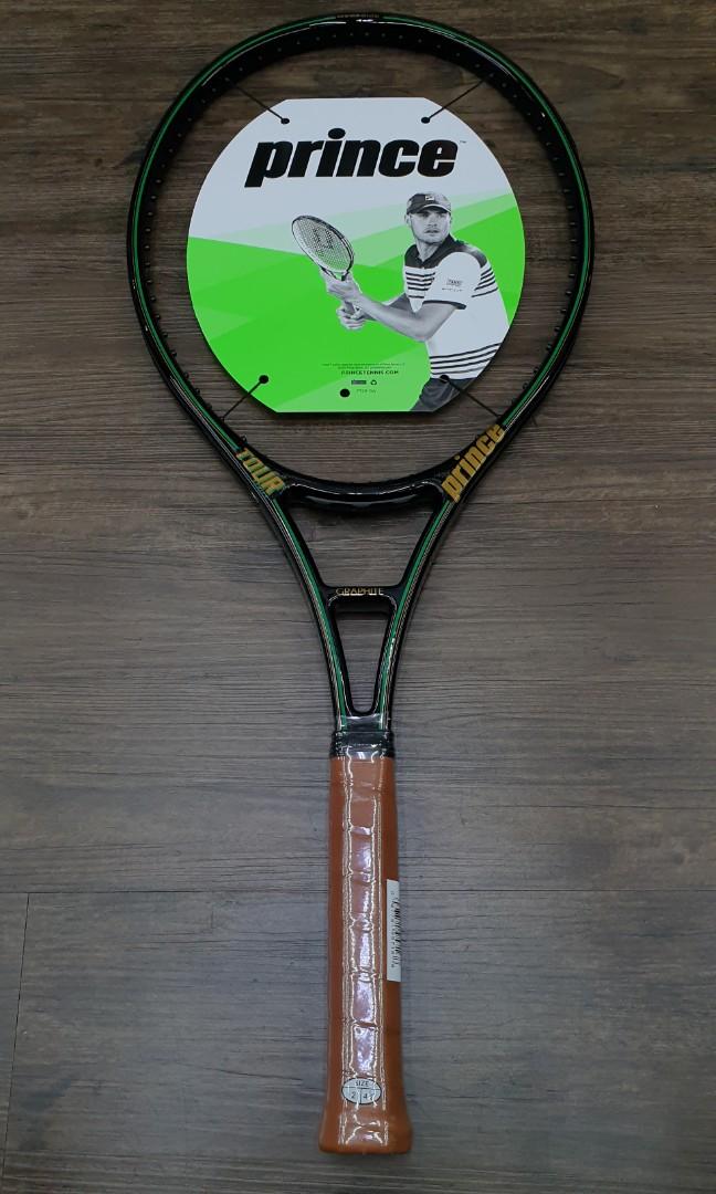 NEW Prince Tour Classic Original Graphite 107 Oversize Tennis Racquet 4 3/8 