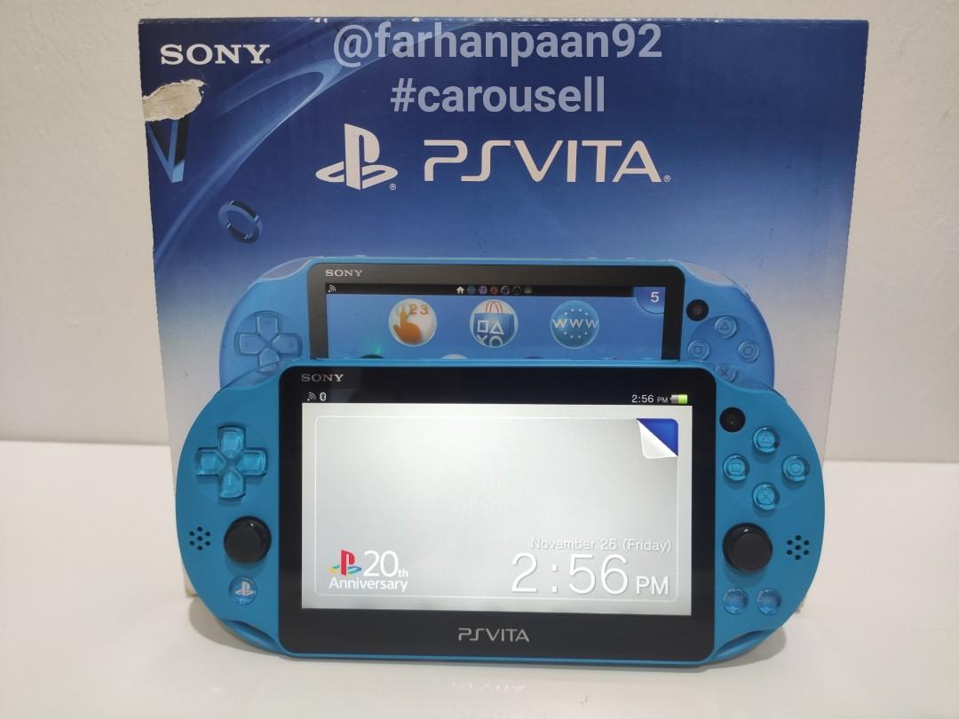 PS Vita PlayStation Vita New Slim Model - PCH-2000 (Aqua Blue