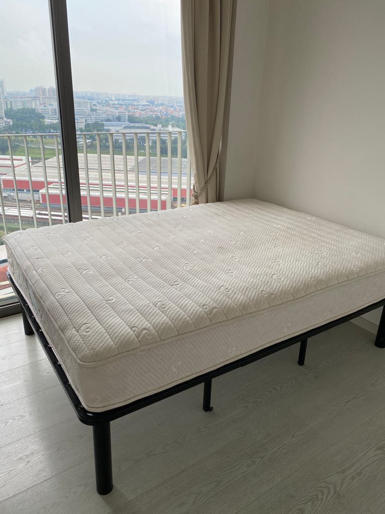 Queen Size Bed With Frame, Furniture & Home Living, Furniture, Bed