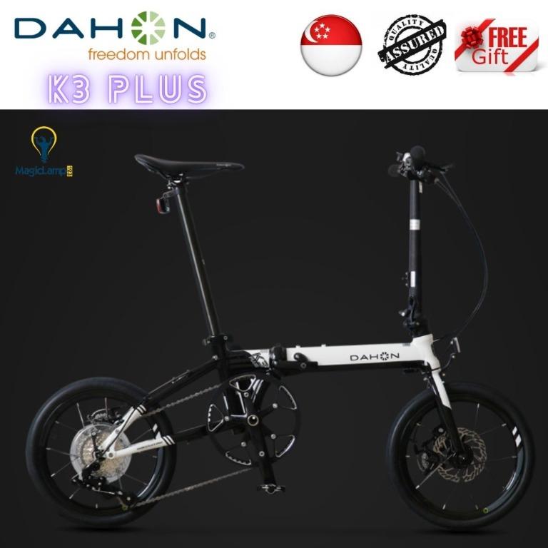 Ready stock 2023 Dahon K3 folding bike 16 inches Foldie New