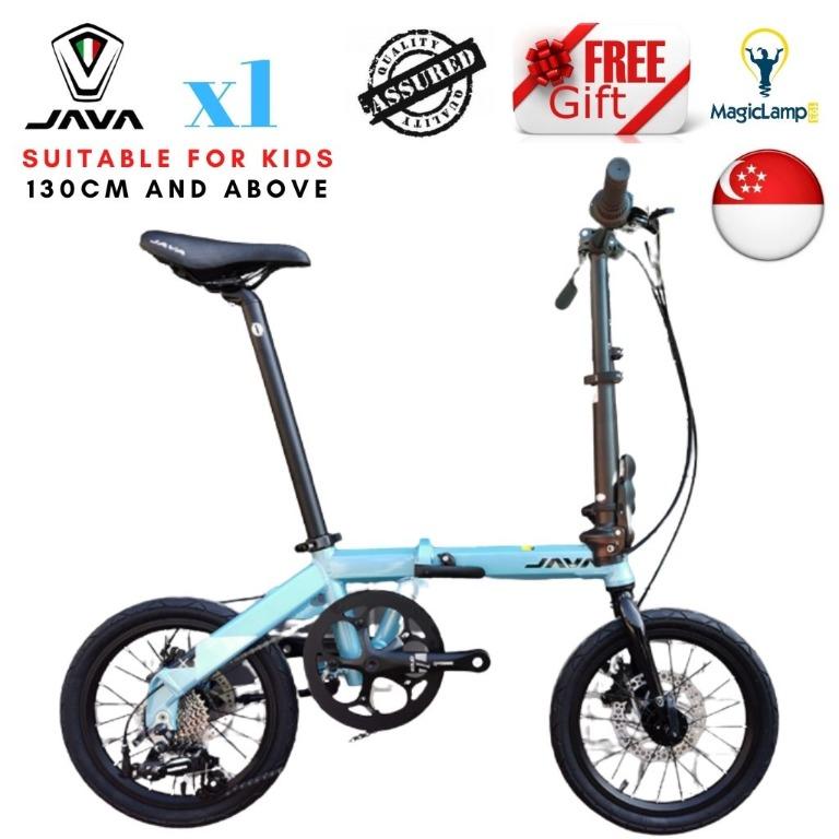 Ready stock Java X1 16 Inch super light weight Folding Bike 7