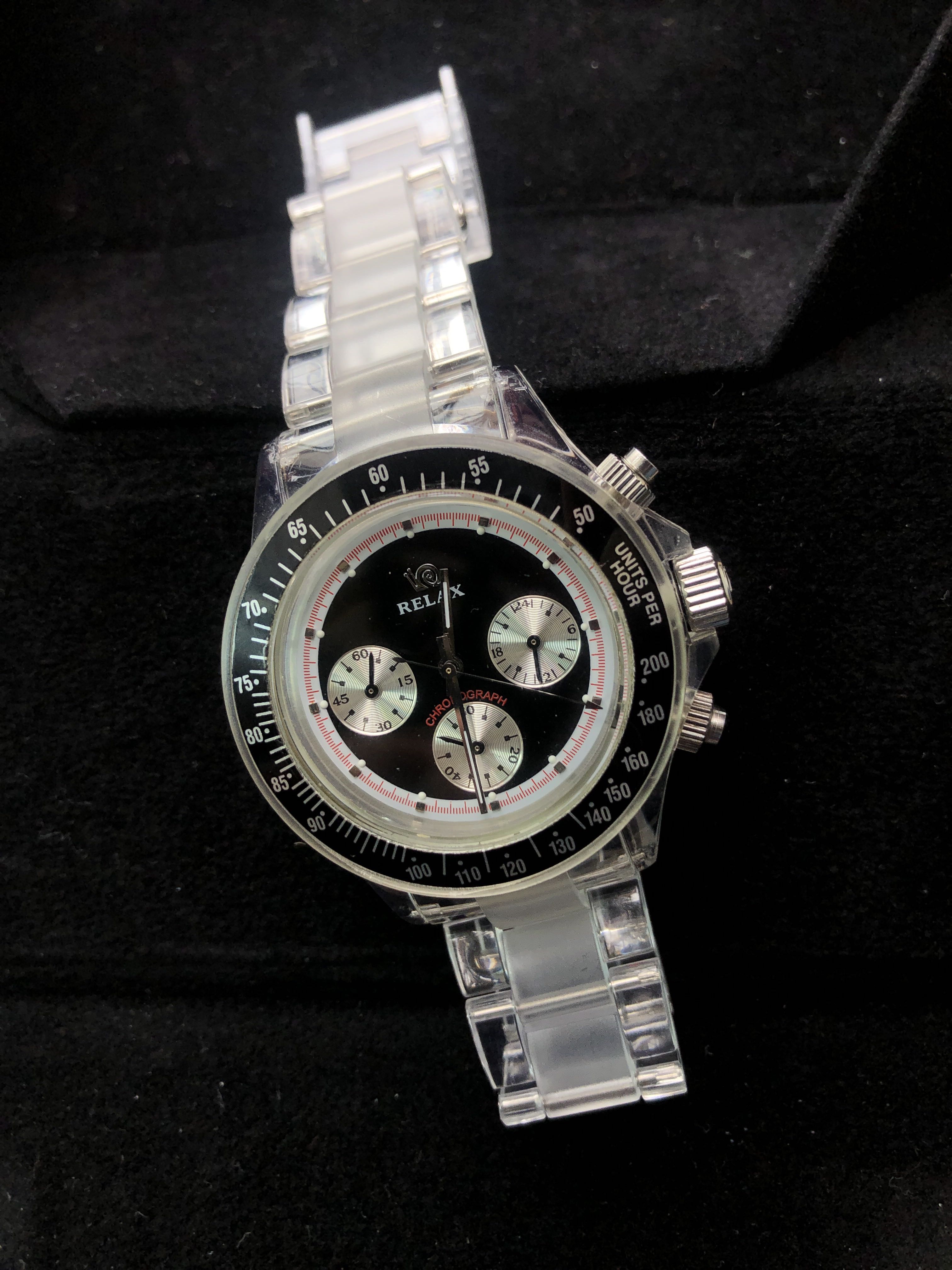 Relax Watch Chronograph Men S Fashion Watches Accessories Watches On Carousell