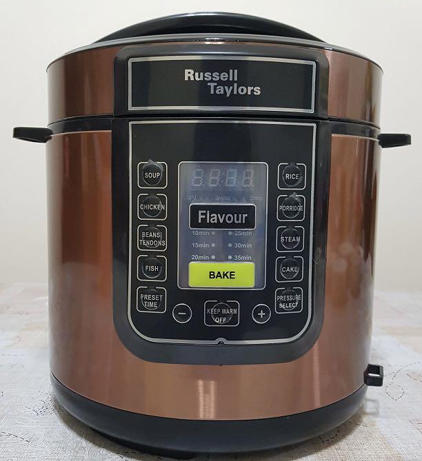 Russell Taylors 6L Electric Pressure Cooker PC 60 TV Home