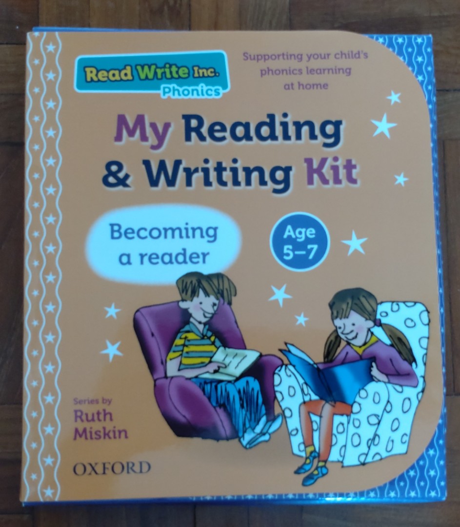 RWI Phonics My Reading & Writing Kit, 興趣及遊戲, 書本 & 文具, 教科書 - Carousell