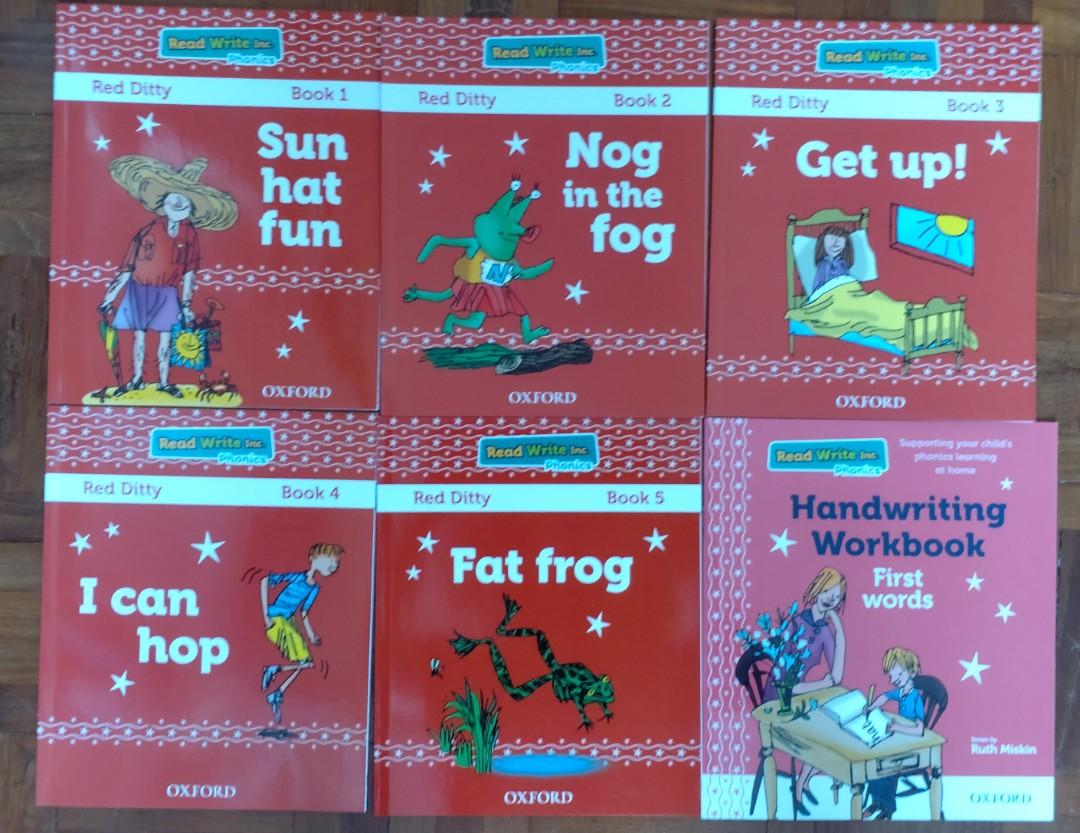 RWI Phonics My Reading & Writing Kit, 興趣及遊戲, 書本 & 文具, 教科書 Carousell