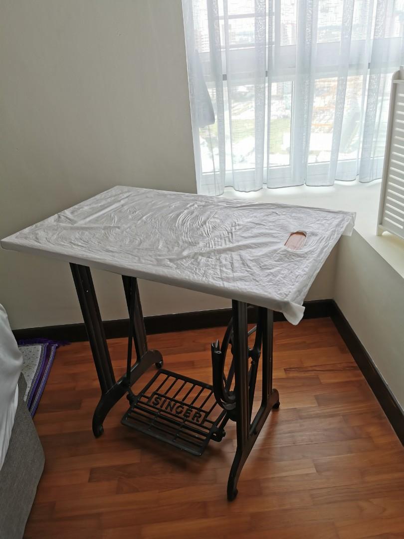 Singer Machine Stand, Furniture & Home Living, Furniture, Other Home ...