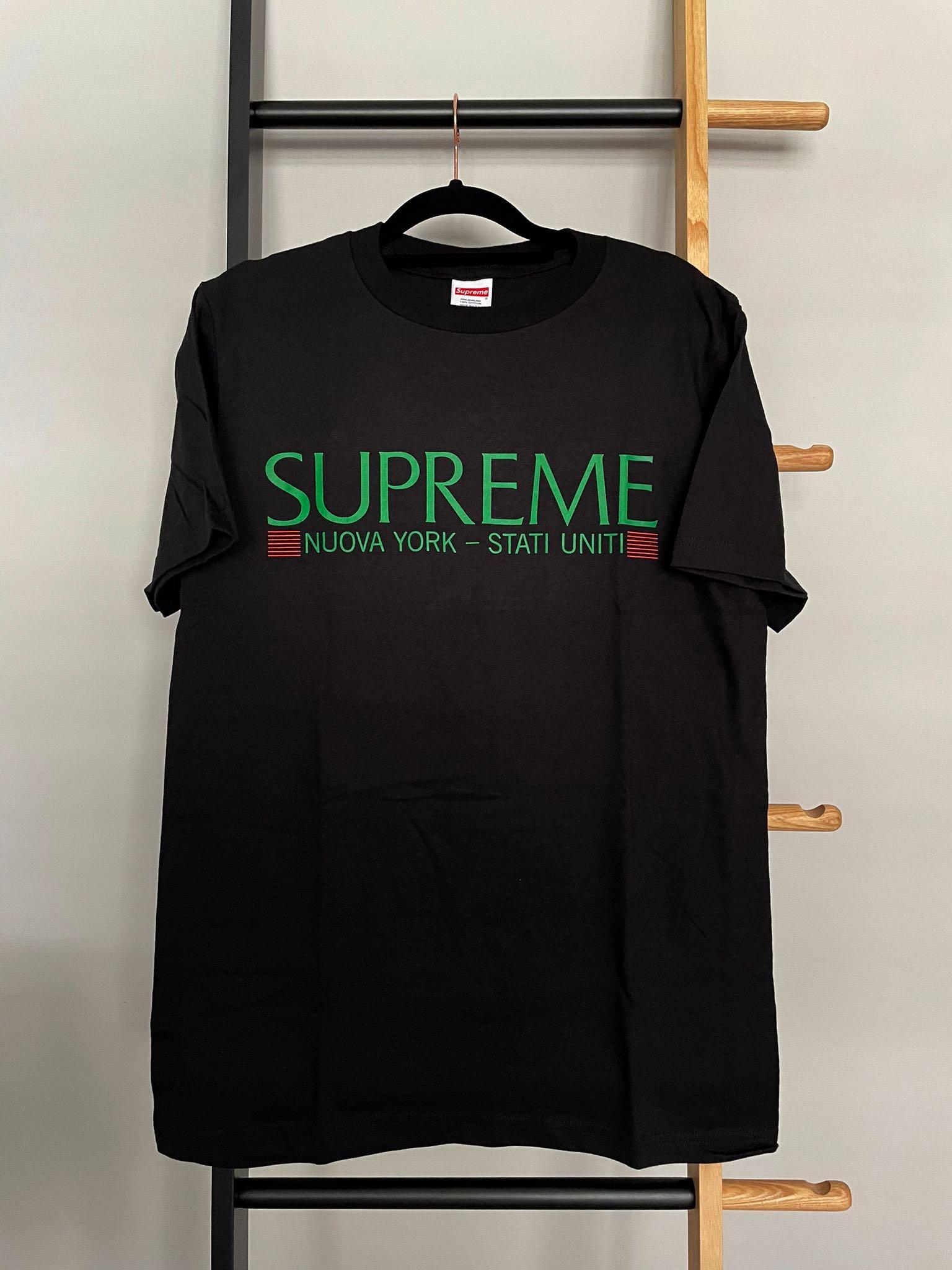 supreme nuova york tee