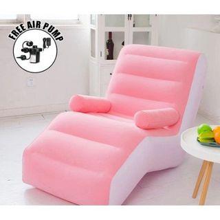 Swimming Inflatable Sofa Lazy Sofa Inflatable Air Sofa Bed Lazy Chair Single Sofa Bed
