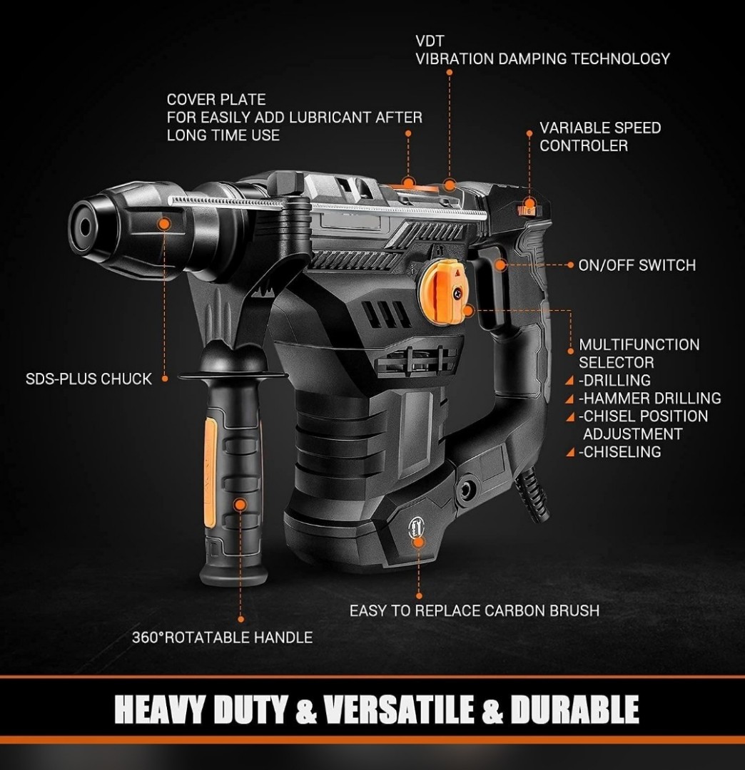 Image of Tacklife PCD03B cordless drill on Amazon website