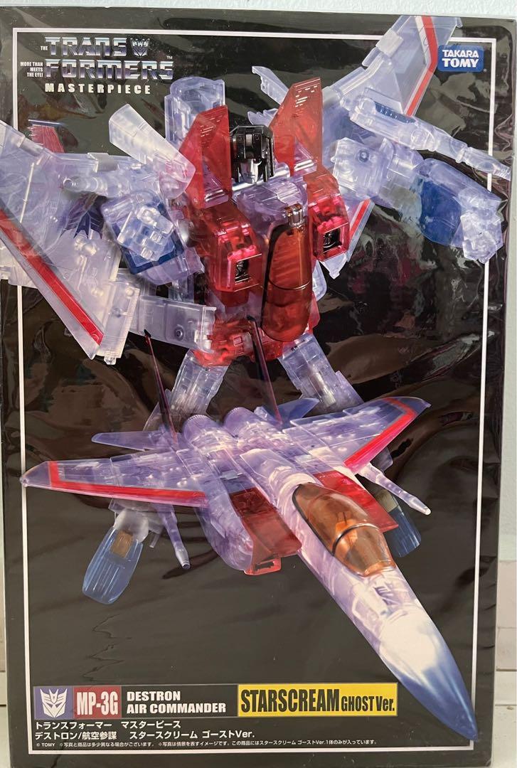 Transformers Takara Destrom Air Commander MP-3G Starscream Ghost