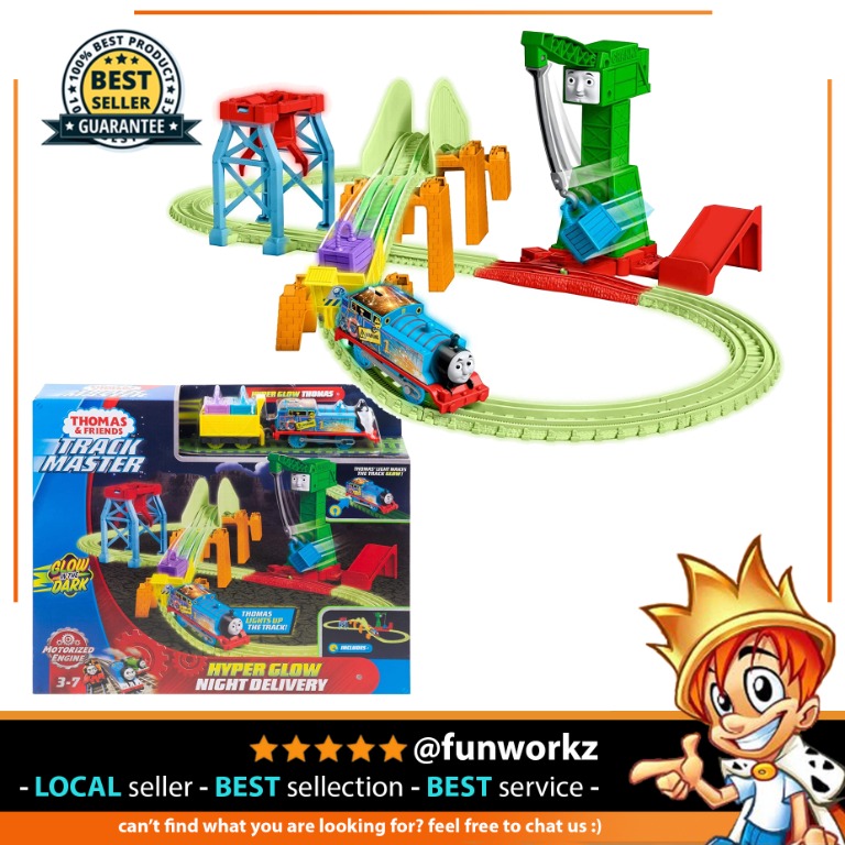 Thomas and friends trackmaster hyper glow night 2024 delivery