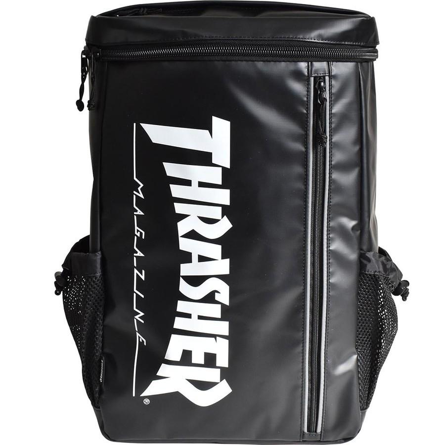 THRASHER (Category: Backpacks) located in Santa Cruz. Submitted by mark_grimaldo (Listing ID 1127921009, Image 3). Description: THRASHER Backpack 9/10 condition P 1,000 Issue: minimal scratch DM📩📩📩.
