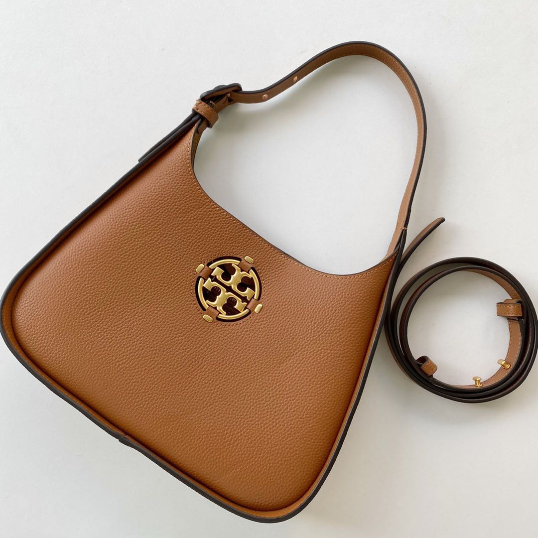 Tory Burch Miller Hobo Bag Brown, Women's Fashion, Bags & Wallets, Tote  Bags on Carousell