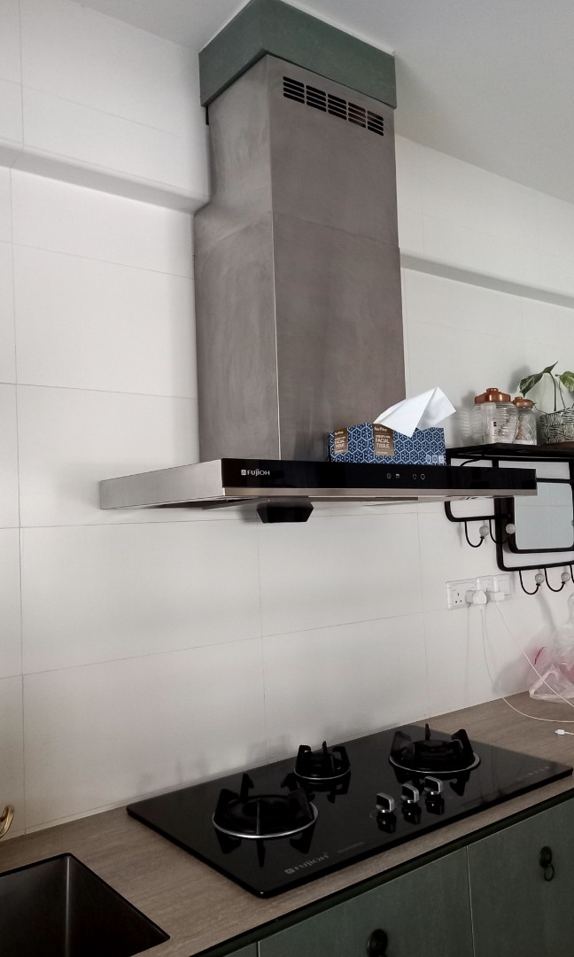 Chimney hood sale hdb