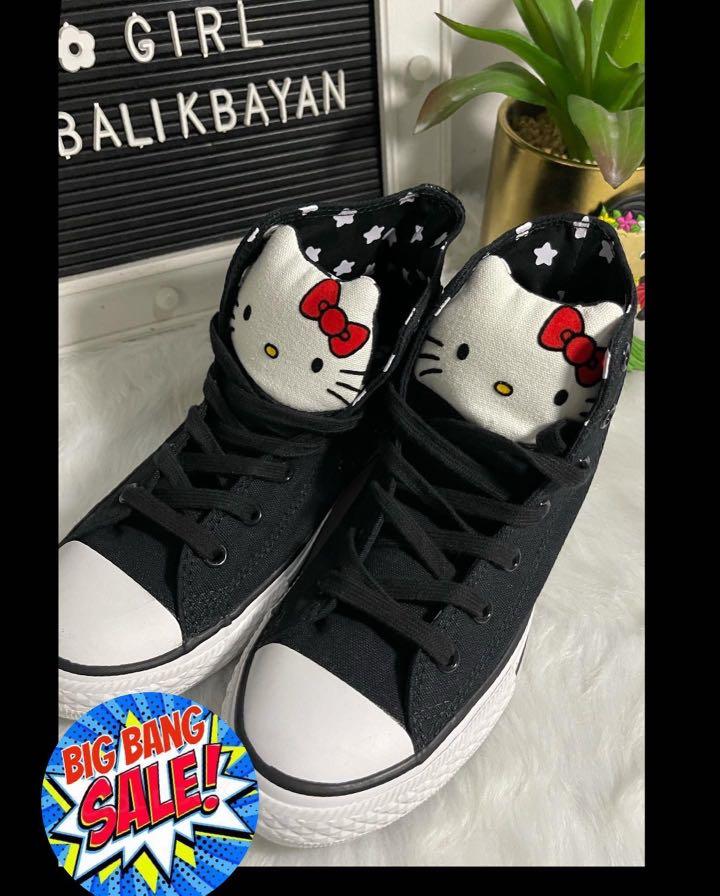 WOW Converse Hello Kitty Chuck Taylors Babies Kids Babies Kids Fashion on Carousell