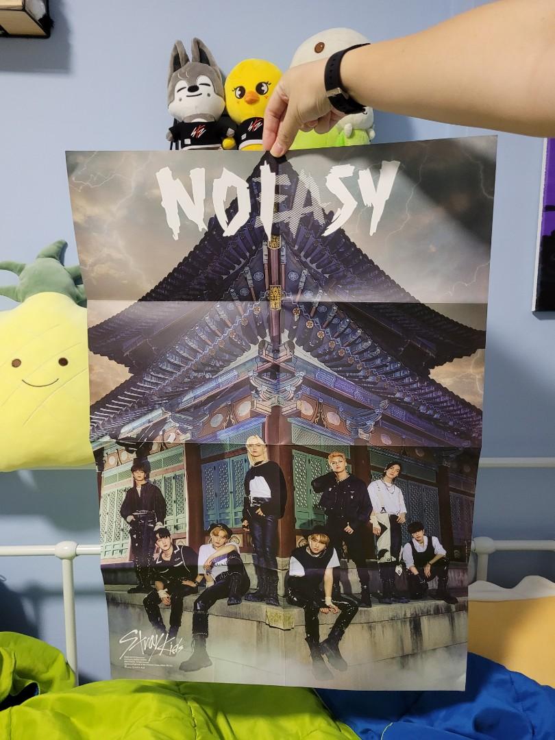 [WTS] STRAY KIDS 2ND ALBUM NOEASY OFFICIAL POSTER B, Hobbies & Toys ...