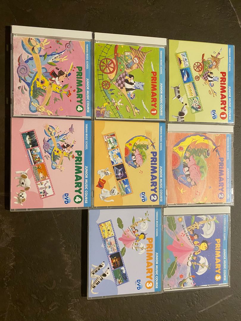 Yamaha Junior music course CD and DVD, Hobbies & Toys, Music & Media ...
