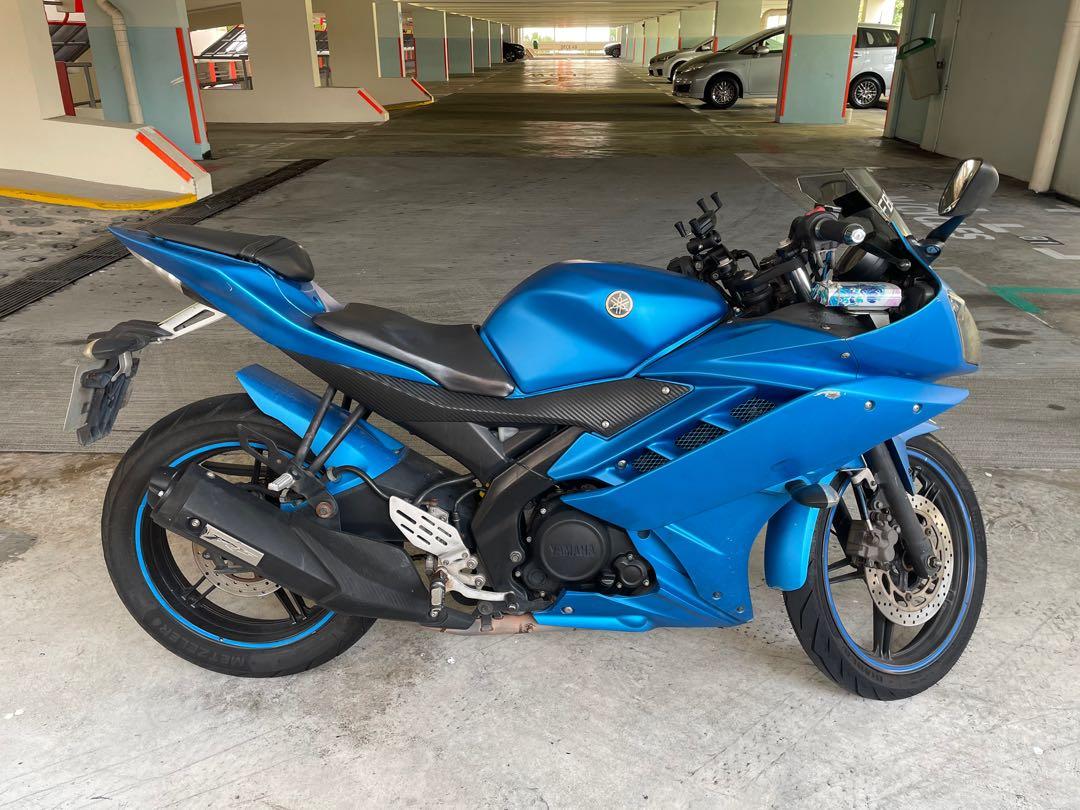 Yamaha r15 v2 blue shop