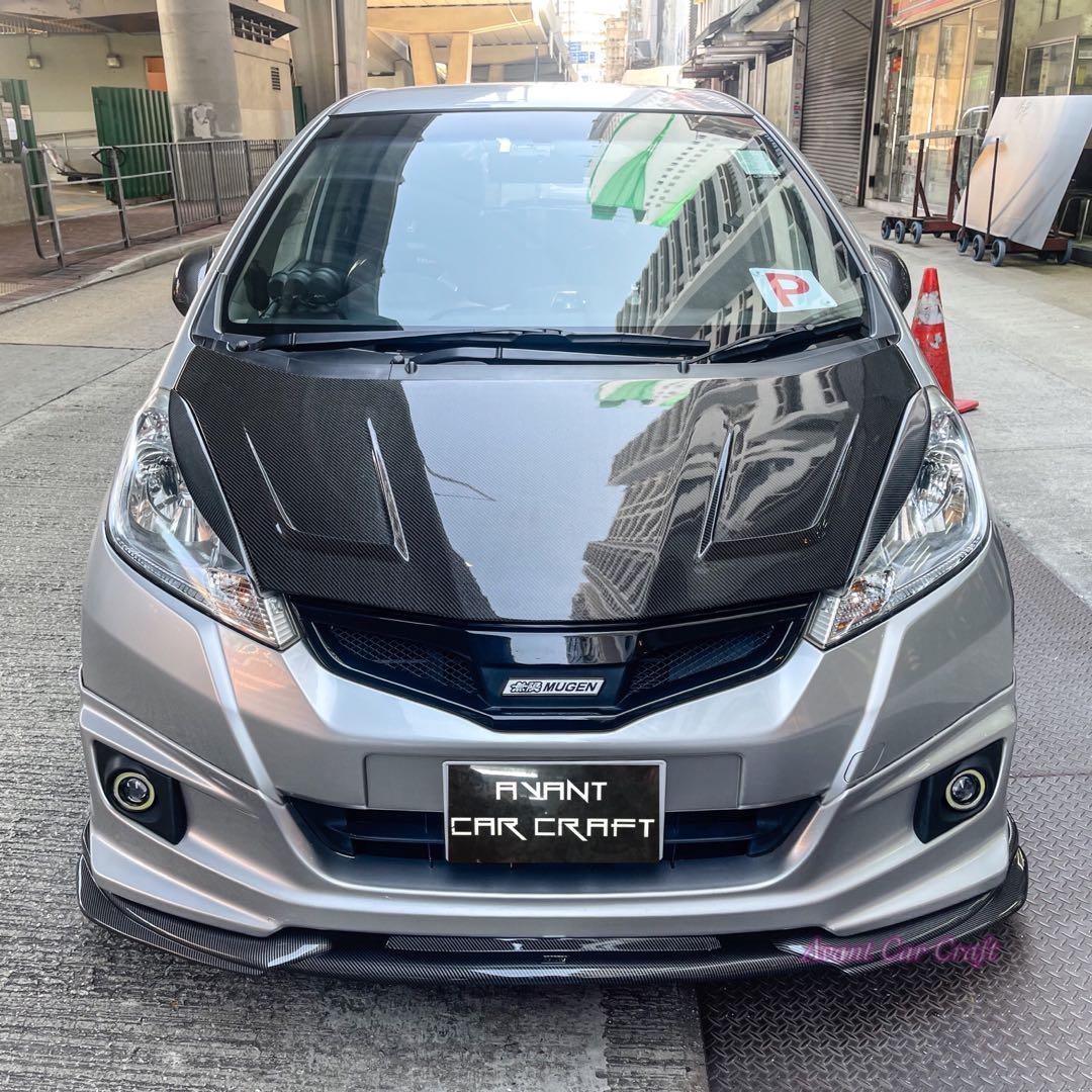 本田honda Fit Jazz Gp1 Ge8 Ge6 包圍頭唇裙腳尾擾流 汽車配件 改裝 內外零件 Carousell