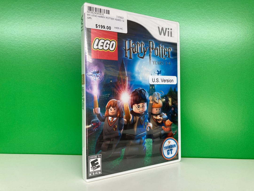 全新) Wii LEGO Harry Potter Years 1-4 美版(USA version), 電子遊戲, 電子遊戲, Nintendo  任天堂- Carousell