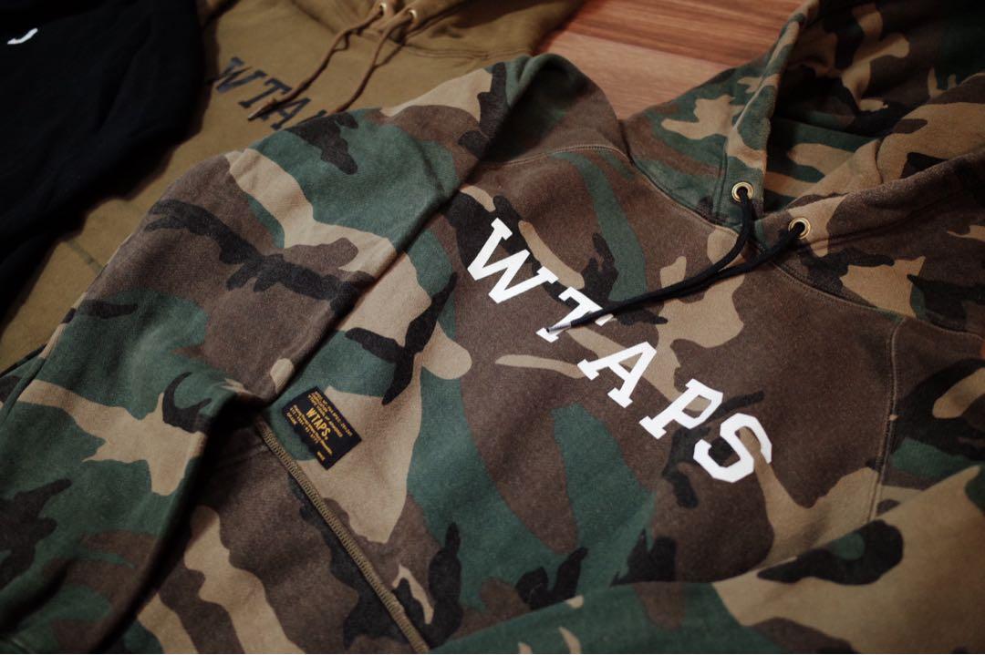 絕版wtaps design hooded 15aw 16aw sneak EX33, 男裝, 上身及套裝