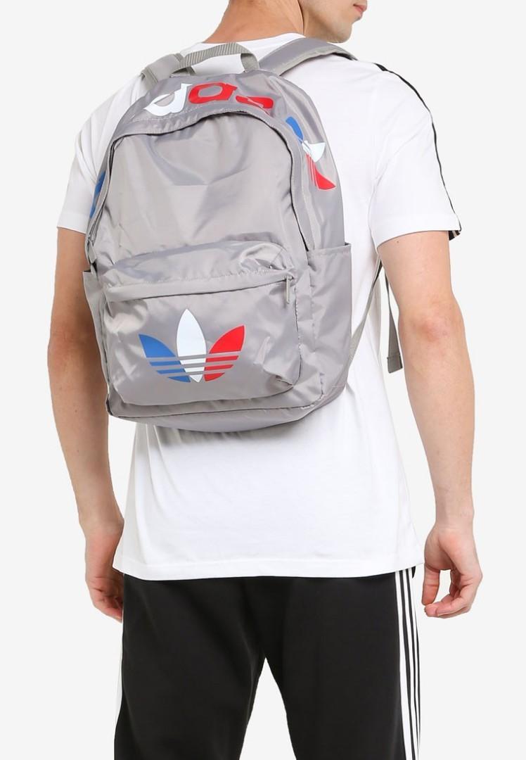 Adidas Tricolor Backpack, Men's Fashion, Bags, Backpacks on Carousell